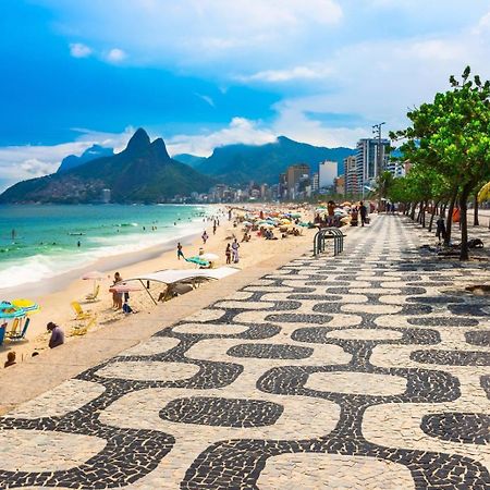 Ipanema Posto8 Com 1Quarto E 1Mesanino Flat40M2 Rua Hotel Fasano Rio de Janeiro Kültér fotó